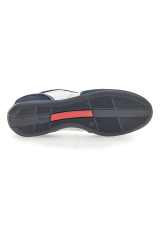Scarpe Stringate Pittarello Plus 6213 Blu-Bianche