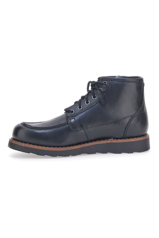 Schwarze Stiefel aus echtem Leder Pittarello Plus 11861