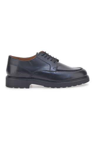 Pittarello Plus Schwarze Schnürschuhe 12056