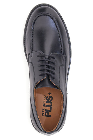 Pittarello Plus Schwarze Schnürschuhe 12056