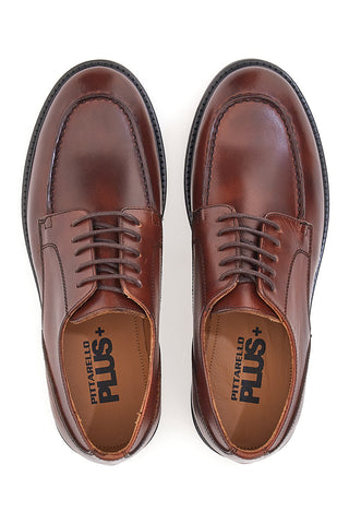 Pittarello Plus braune Schnürschuhe 12056