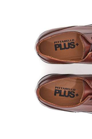 Pittarello Plus braune Schnürschuhe 12056