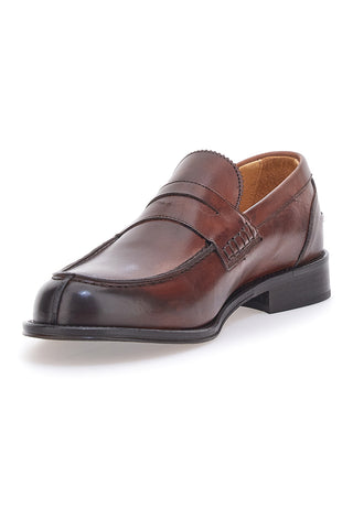 Mocassino Vera Pelle Cognac Pittarello Plus 2