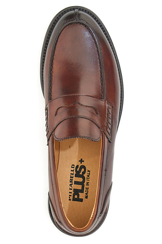 Mocassino Vera Pelle Cognac Pittarello Plus 2