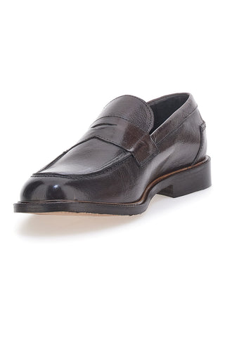 Mocassini Marroni Realizzati Artigianalmente in Italia Pittarello Plus PT624