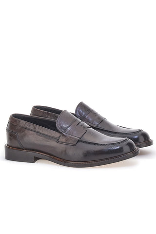 Mocassini Marroni Realizzati Artigianalmente in Italia Pittarello Plus PT624