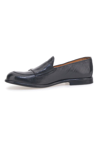 Schwarze Loafer aus weichem Leder, handgefertigt in Italien, Pittarello Plus PT616