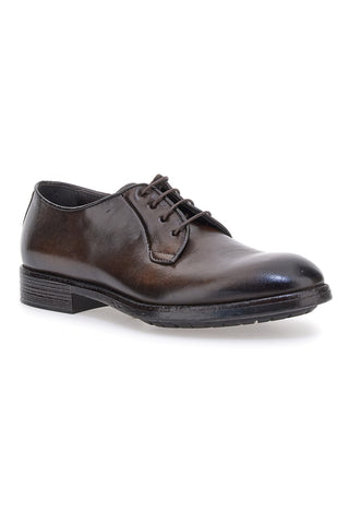 Scarpe stringate testa di moro in vera pelle eleganti Pittarello Plus 1115