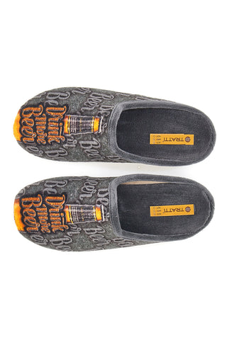 Pantofole Tratti 187 Beer Grigie