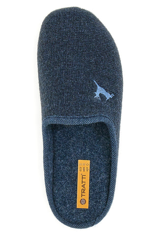 Tratti Blaue Hausschuhe 090