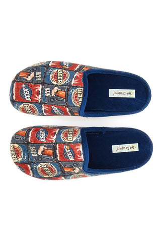 Gio Dreams 262 Bierblaue Hausschuhe