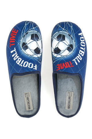 Blaue Hausschuhe von Max Dillan 5556798