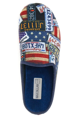 Max Dillan Hausschuhe 5556543 Blau