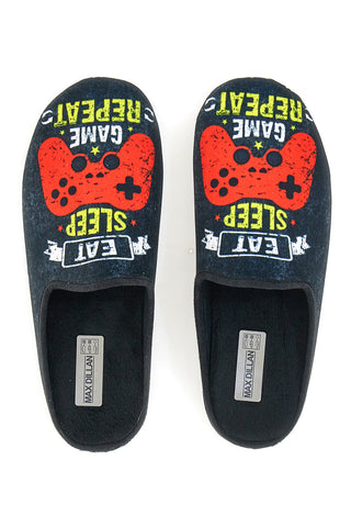 Max Dillan Hausschuhe 5556784 Schwarz