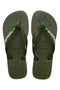 Havaianas Brasil Logo Flip Flops Grün
