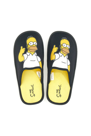 Simpson Hausschuhe 12401 Schwarz