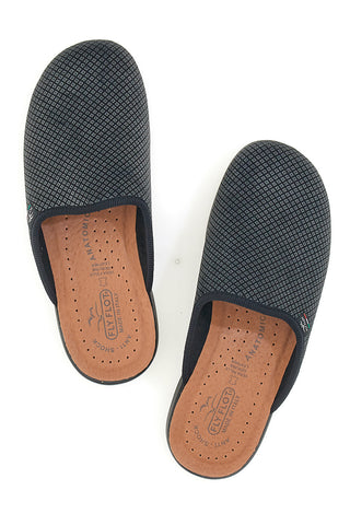 Fly Flot 7502 Schwarze Hausschuhe