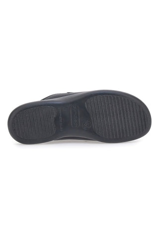 Schwarze Fly Flot Hausschuhe 75022