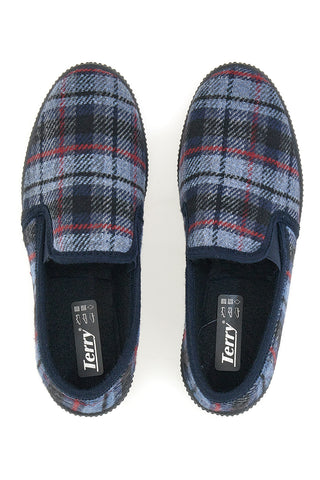 Pantofole Terry 422 Blu