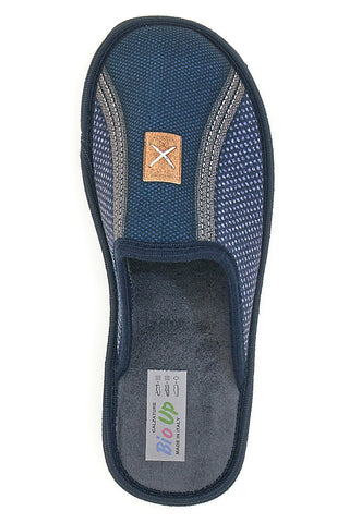 Blaue Bio-Up-Hausschuhe 2003