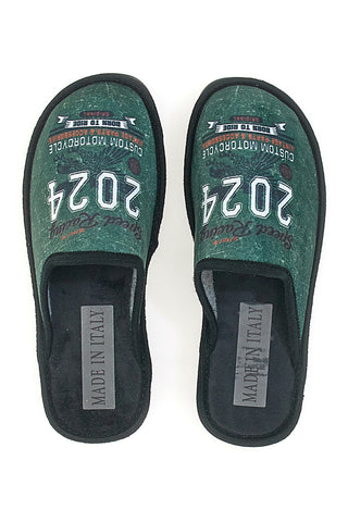 Dolce Vita 024 Grüne Hausschuhe