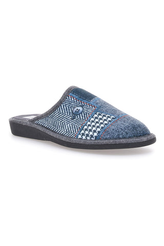 Dolce Vita 080 Blaue Hausschuhe