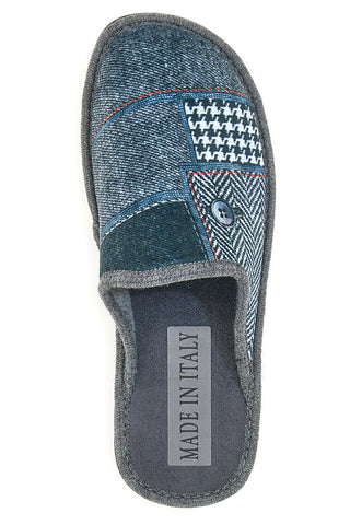 Dolce Vita 080 Blaue Hausschuhe