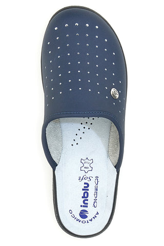 Blaue Arbeitspantoffeln Inblu 33 RH