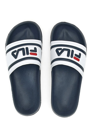 Ciabatte in Gomma Blu e Bianche Fila Morro Bay