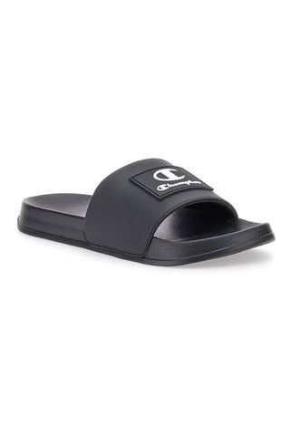 Ciabatte Nere Con Fascia Champion Arubo Box Slide