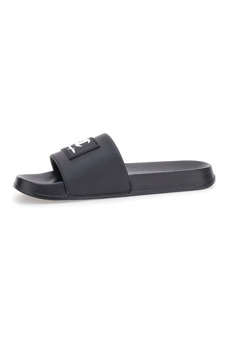 Ciabatte Nere Con Fascia Champion Arubo Box Slide