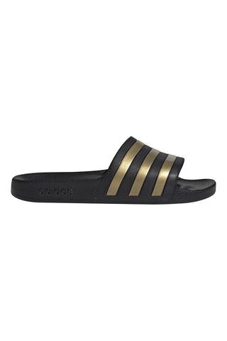 Ciabatte Nere Con Dettagli Oro Adidas Adilette Aqua