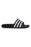 Ciabatte Nere e Bianche Adidas Adilette Aqua