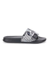 Lotto Oceania Camo II Slide Herren Gummihausschuhe Schwarz