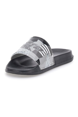 Lotto Oceania Camo II Slide Herren Gummihausschuhe Schwarz
