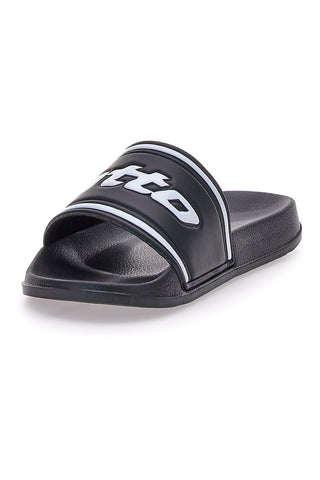 Schwarze Gummipantoffeln für Herren LOT 213386