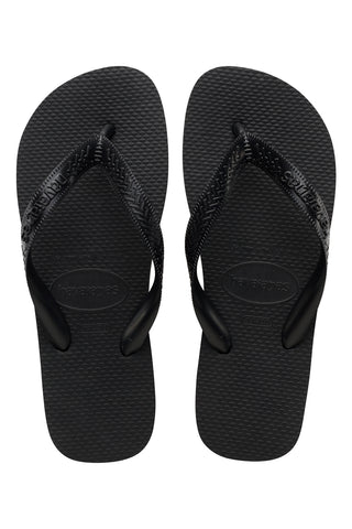 Havaianas Top FC Infrandito-Hausschuhe aus schwarzem Gummi