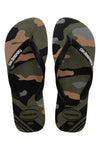 Ciabatte Infradito Verde Militare In Gomma Havaianas Top Camu