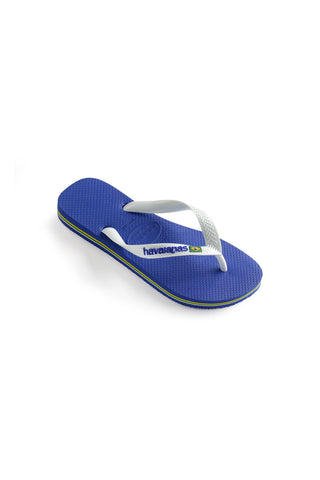 Ciabatte Infradito Blu Havaianas Brasil Logo