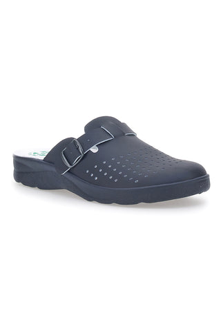 Ciabatte Blu Con Soletta Anatomica Made In Italy Le Soft 50010