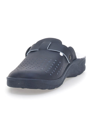 Ciabatte Blu Con Soletta Anatomica Made In Italy Le Soft 50010
