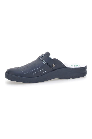 Ciabatte Blu Con Soletta Anatomica Made In Italy Le Soft 50010