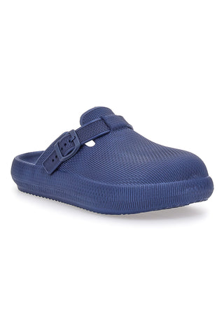 Fun Beach 54 geschlossene blaue Hausschuhe