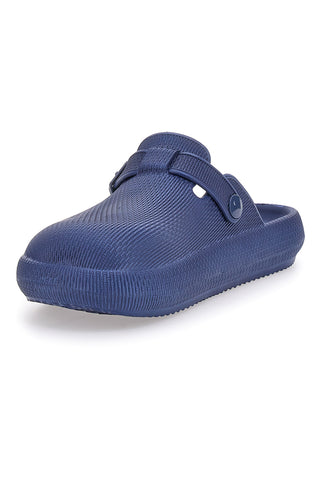 Fun Beach 54 geschlossene blaue Hausschuhe