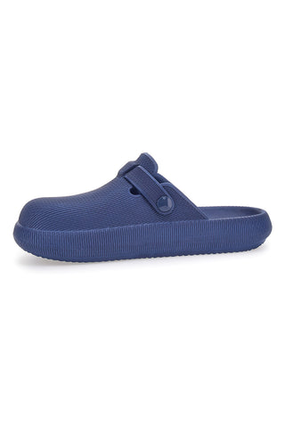 Fun Beach 54 geschlossene blaue Hausschuhe