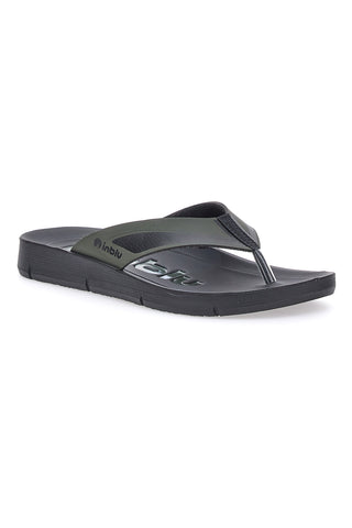 Schwarze Gummi-Flip-Flops Inblu 32 CM