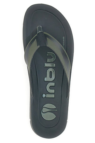 Schwarze Gummi-Flip-Flops Inblu 32 CM