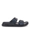 Ciabatte Nere Con Doppia Fascia 2T2L 72593
