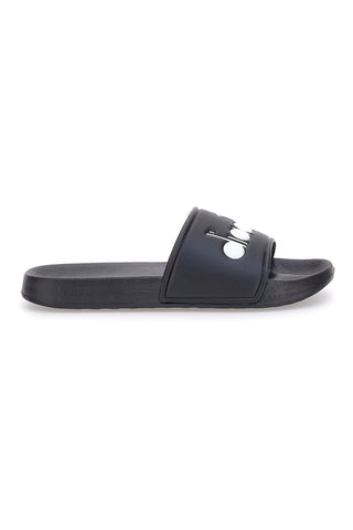 Schwarze Diadora Praia Box-Hausschuhe