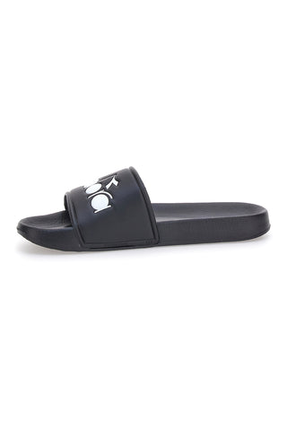 Schwarze Diadora Praia Box-Hausschuhe